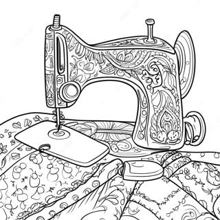 Sewing Coloring Page 33692-27128