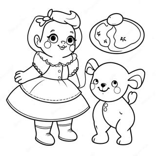 Nursery Rhyme Coloring Page 33702-27138