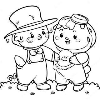 Nursery Rhyme Coloring Page 33702-27140