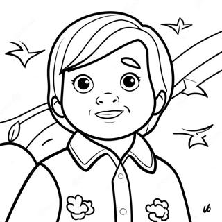 Proactive Kid Coloring Page 33713-27145