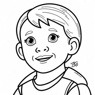 Proactive Kid Coloring Page 33713-27146