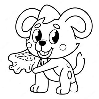 Mangle Coloring Pages