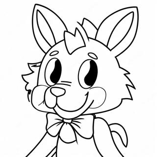 Mangle Character Coloring Page 33722-27160