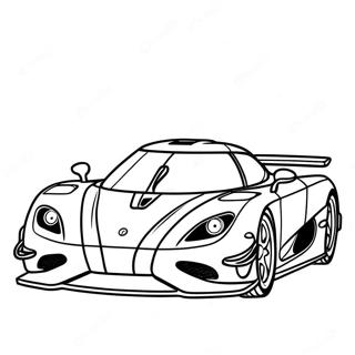 Koenigsegg Coloring Pages