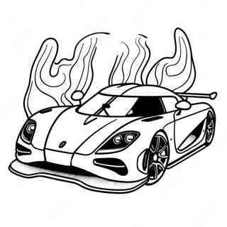 Koenigsegg Coloring Page 33752-27171