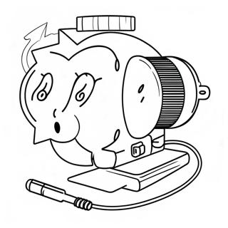 Electricity Coloring Pages