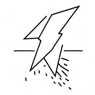 Bright Lightning Bolt Coloring Page 33763-27182