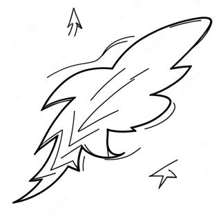 Bright Lightning Bolt Coloring Page 33763-27183