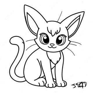 Espeon Coloring Page 33782-27199