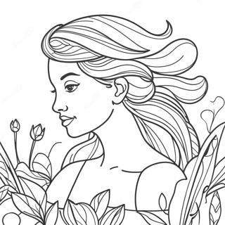 Gentle Breeze Coloring Page 33813-27223