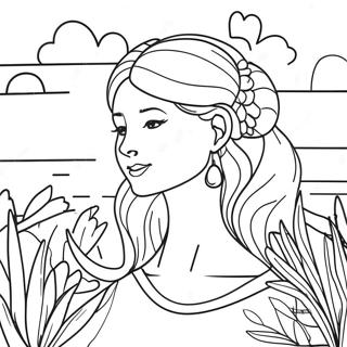 Gentle Breeze Coloring Page 33813-27224