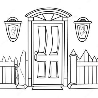 Doors Game Coloring Pages