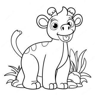 Funny Animal Coloring Pages