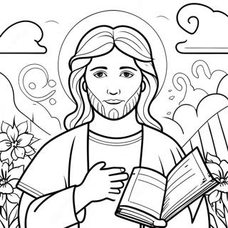 Bible Peace Coloring Page 33852-43020