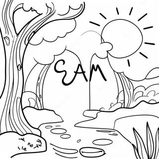 Calm Bible Verse Coloring Page 33853-27254