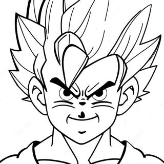 Goten In Super Saiyan Form Coloring Page 33873-27270