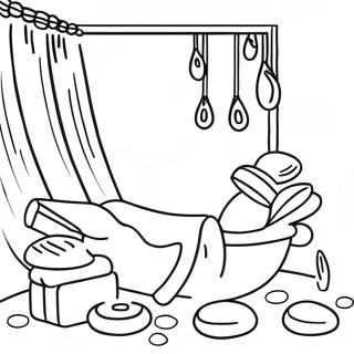 Spa Coloring Pages