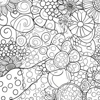 Polka Dot Patterns Coloring Page 33902-27290