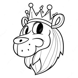 Sacramento Kings Mascot Coloring Page 33913-27301