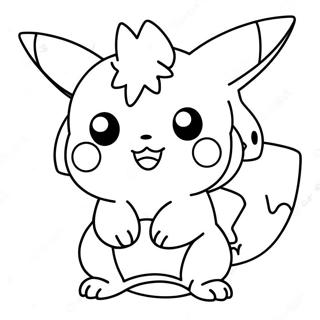 Cute Pokemon Coloring Page 33922-27311