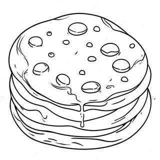 Delicious Chocolate Chip Cookie Coloring Page 33933-27318