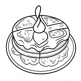 Waffle Coloring Page 33962-27334