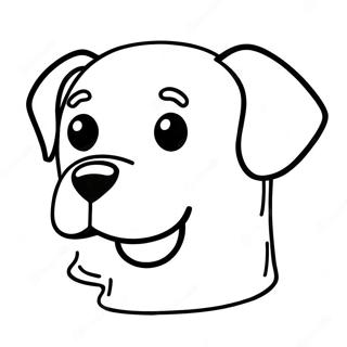 Dog Bone Outline Coloring Page 33972-27344