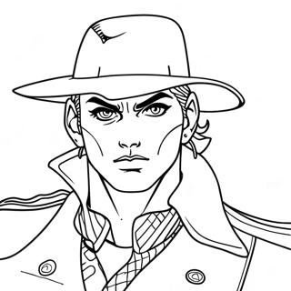 Jjba Coloring Pages