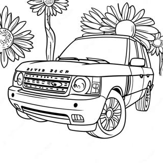 Range Rover Coloring Page 34002-27368