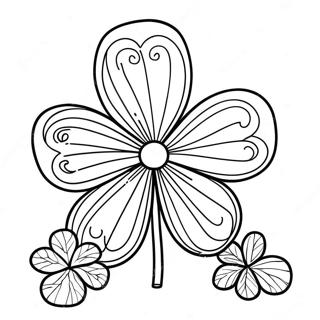 Shamrock Coloring Pages