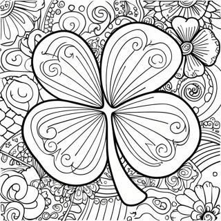 Shamrock Coloring Page 3401-2815