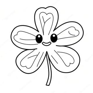 Shamrock Coloring Pages