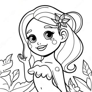 Poison Ivy Coloring Pages