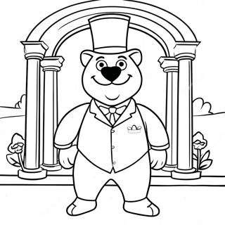 Mayor Humdinger Coloring Pages