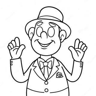 Mayor Humdinger Coloring Pages