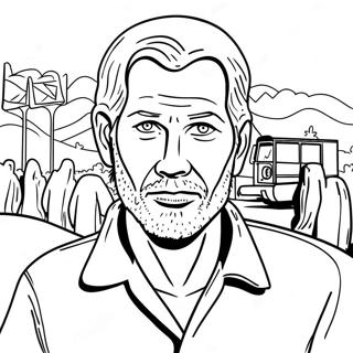 Walking Dead Coloring Page 34072-27423