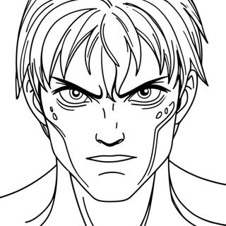 Eren Titan Transformation Coloring Page 34102-27442