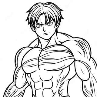 Eren Titan Transformation Coloring Page 34102-27444