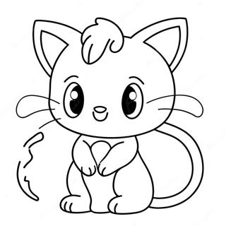 Cute Mew Mew Power Characters Coloring Page 34133-27474