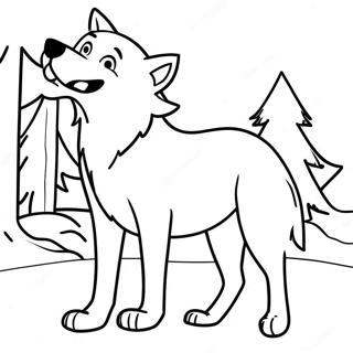 Great Wolf Lodge Coloring Pages