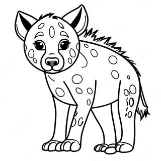 Hyena Coloring Page 34192-27520