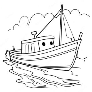 Boat Coloring Pages