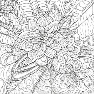 Intricate Tracing Patterns For Adults Coloring Page 34213-27535