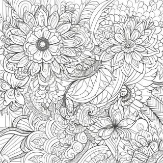 Intricate Tracing Patterns For Adults Coloring Page 34213-27536