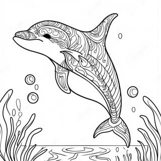 Orca Coloring Page 3421-2827