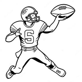 Brock Purdy Throwing A Football Coloring Page 34243-27563