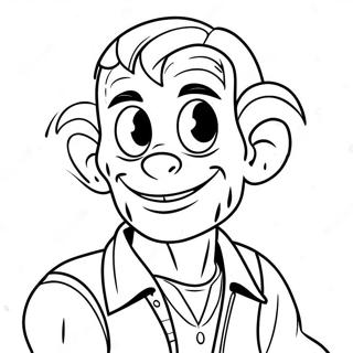 Addison Disney Zombies Coloring Page 34262-27571