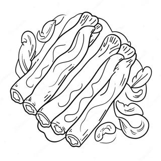 Bacon Coloring Page 34282-27590