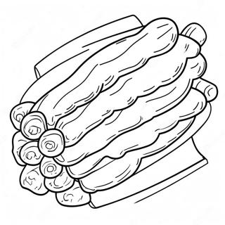 Bacon Coloring Page 34282-27591