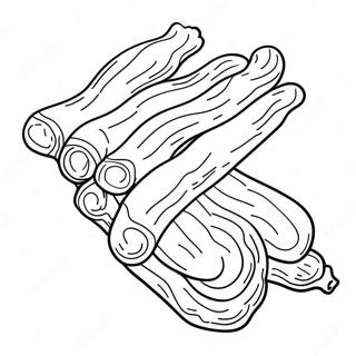 Bacon Coloring Page 34282-27592